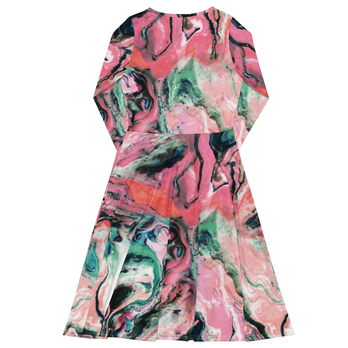 Tea Length Dress Collection: Marbled