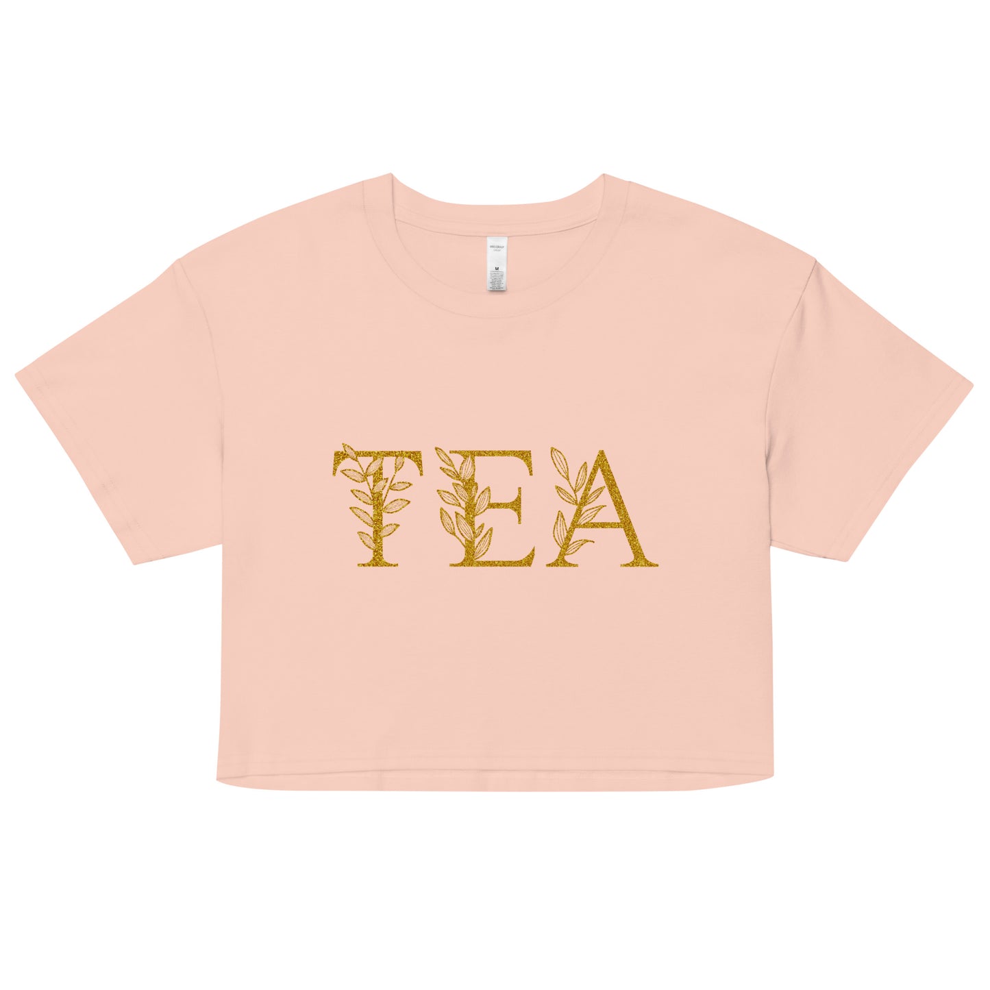 Tea Shirt: "My Tea Shirt" Classic T (Crop Top)