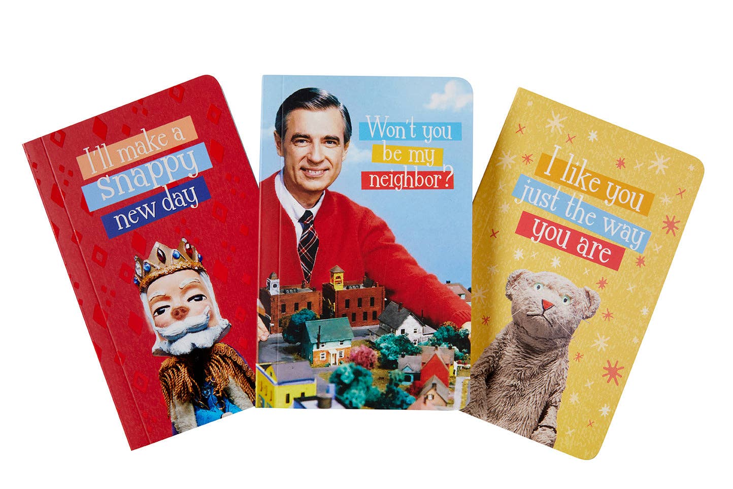 Mister Rogers’ Neighborhood Pocket Notebook Collection (Set of 3)