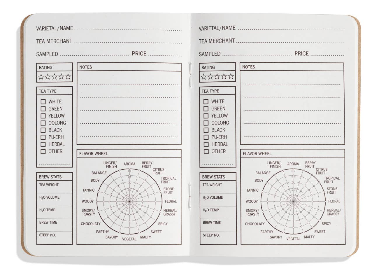 Tea Journals