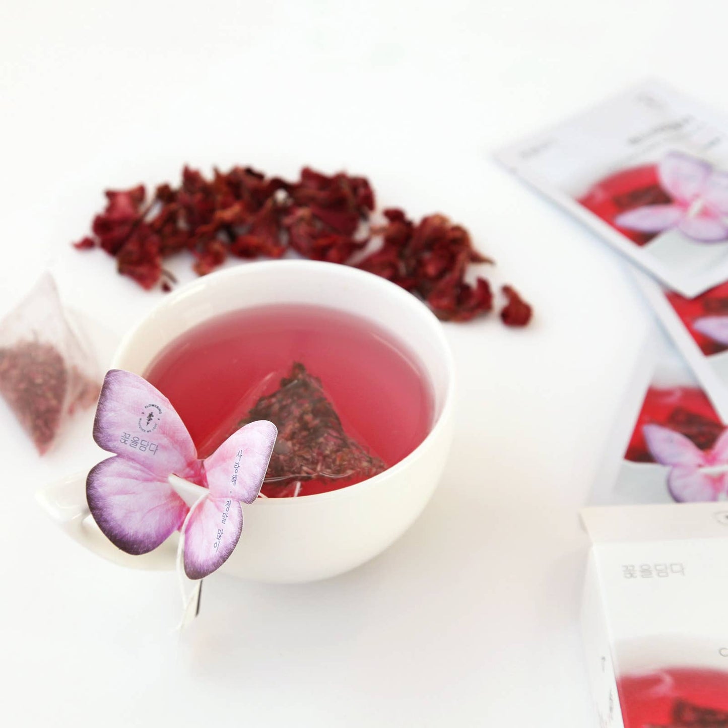 Butterfly Flower Tea Gift Set