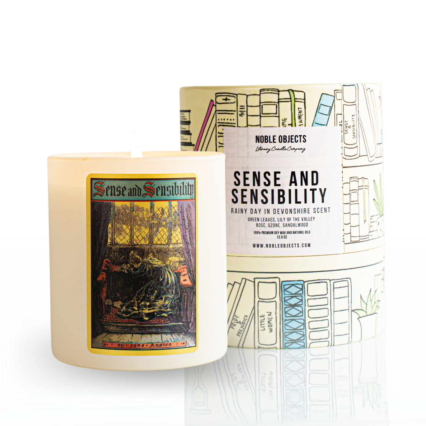 Romance & Whimsy Literary Candles