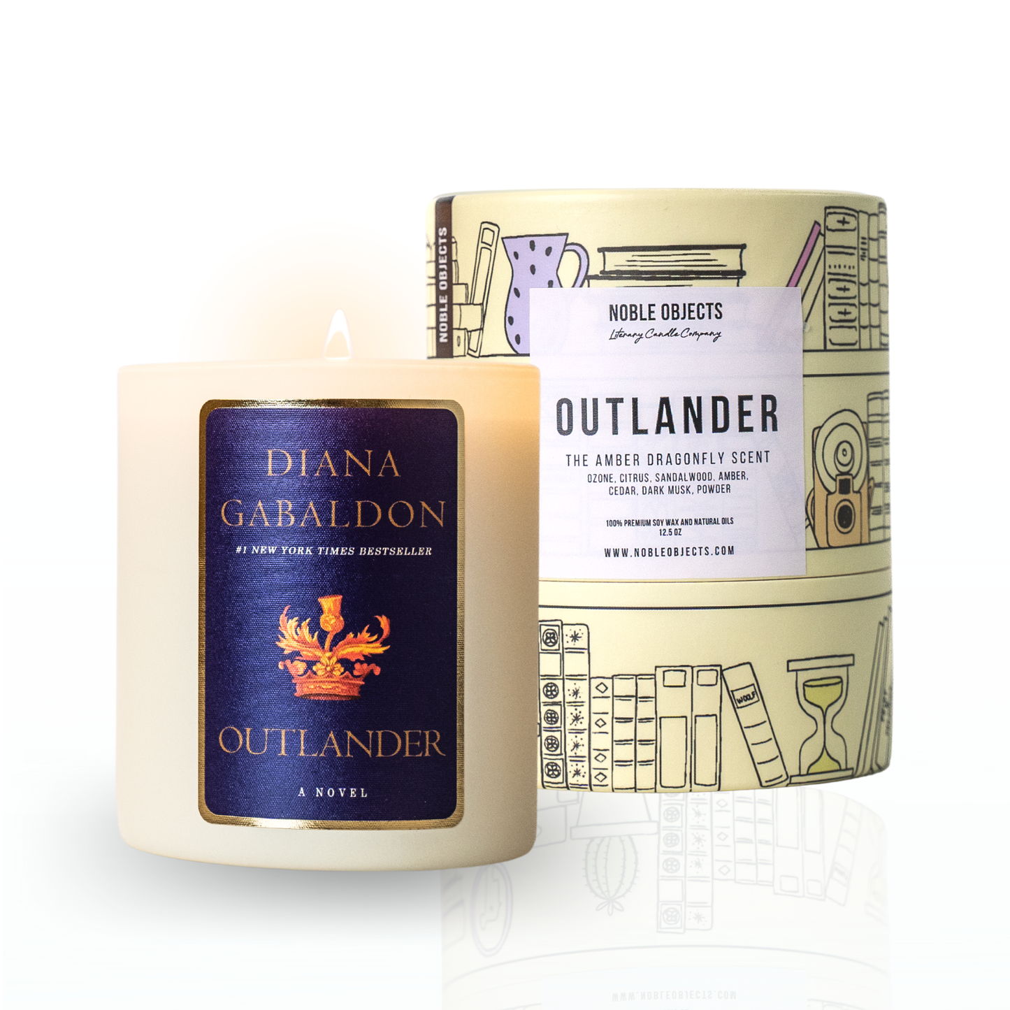 Romance & Whimsy Literary Candles