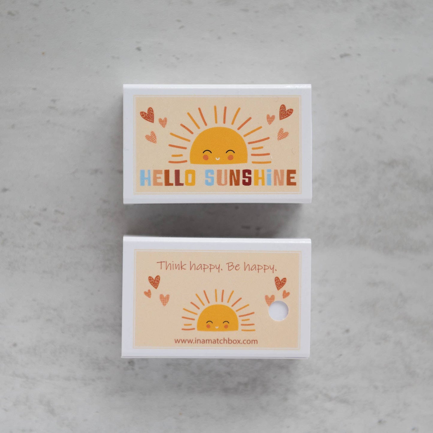 Hello Sunshine Mindfulness Gift In A Matchbox