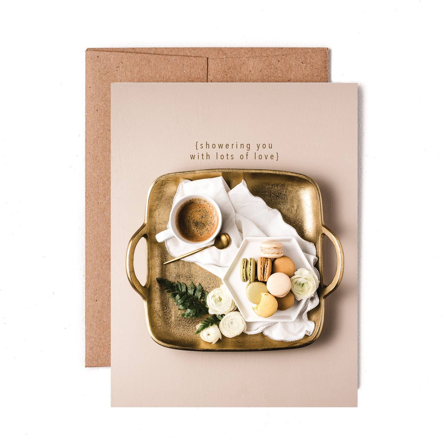 Showering You Greeting Card