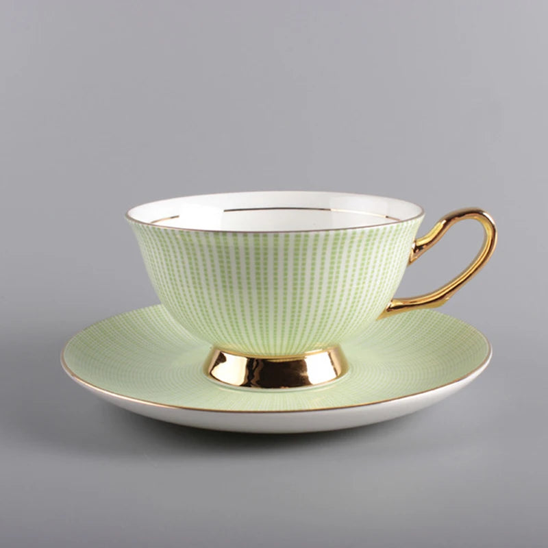 Dotted Line Teacup Set*