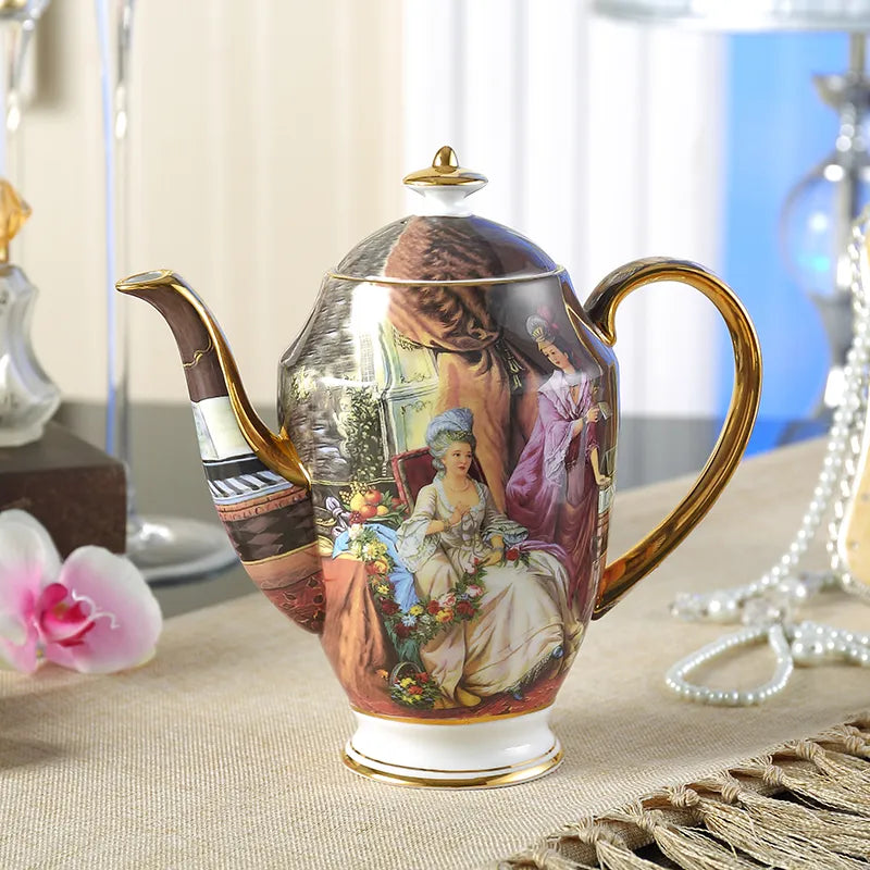 Collection of Vintage Bone China Tea Pots*