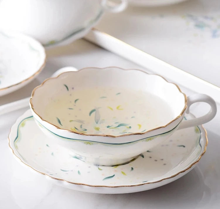 Delicate Scene Teacup Sets*