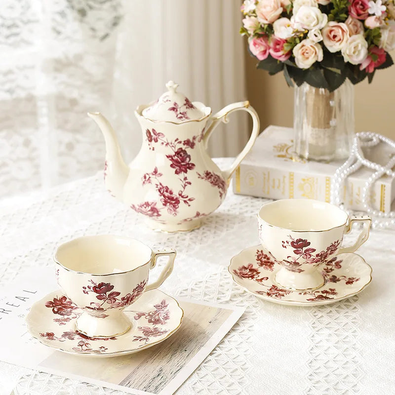 Floral Tea Set*