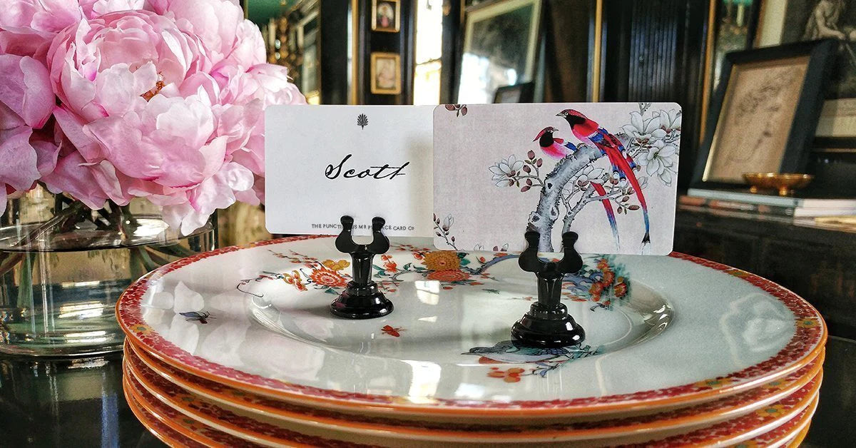 Discover a lifestyle brand revolutionizing the place card. In today’s hectic-digital-virtual world, sitting together to a meal with friends and family is truly a celebration. And what better way to honor your tribe than with a named place at your table.