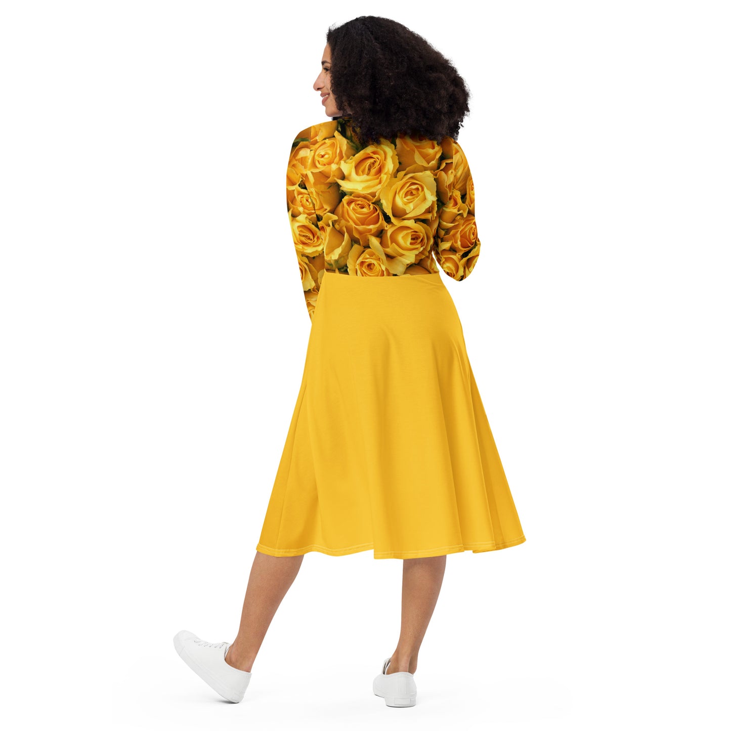 Tea Length Dress Collection: Yellow Rose of Texas