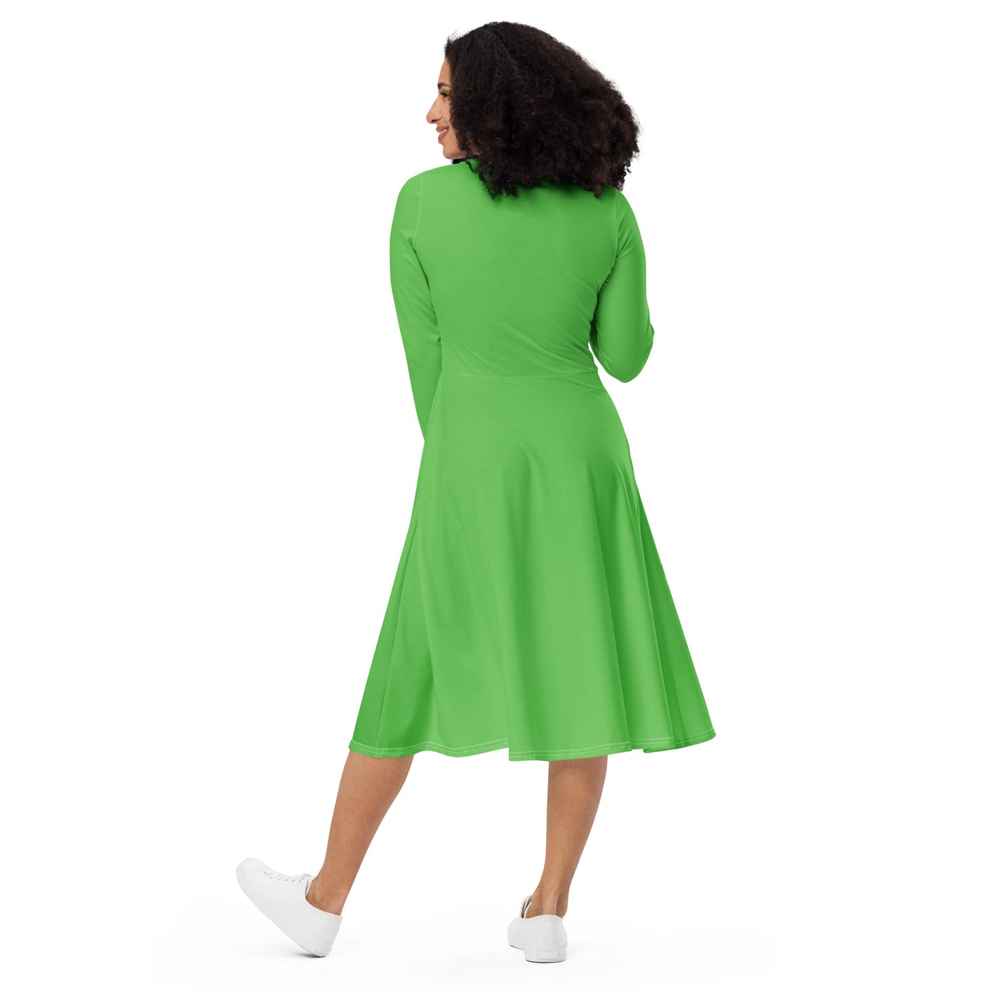 Tea Length Dress Collection: Green Light