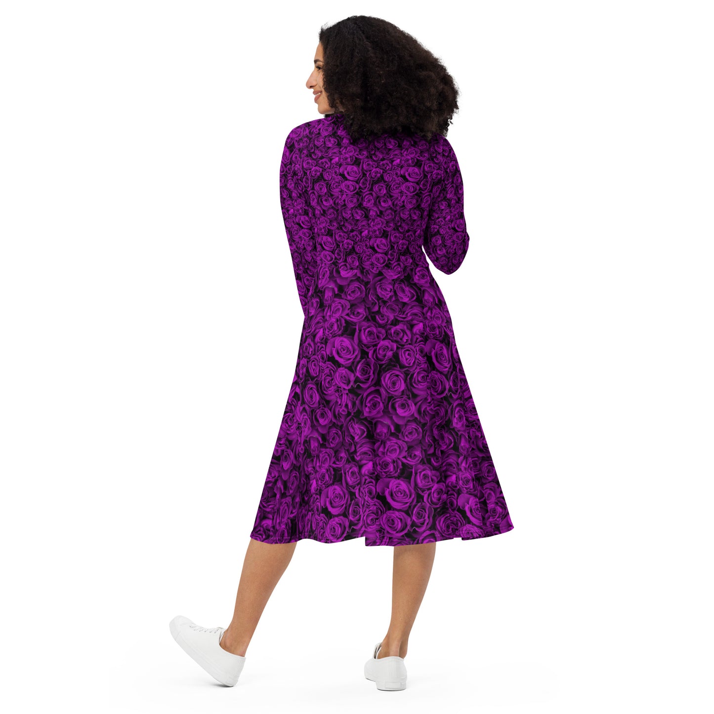 Tea Length Dress Collection: Purple Reign