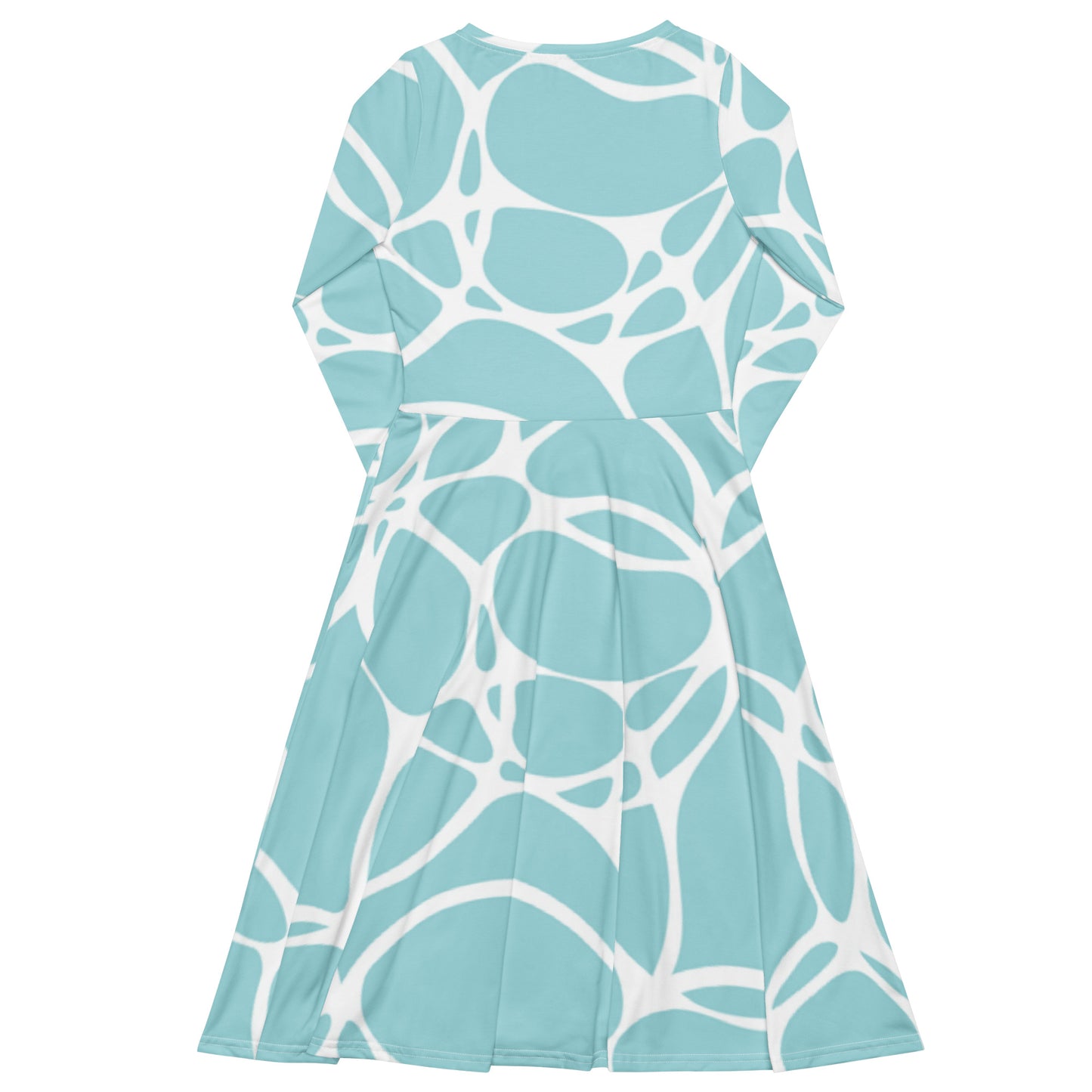 Tea Length Dress: Tiffany Blue