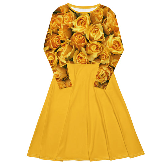 Tea Length Dress Collection: Yellow Rose of Texas