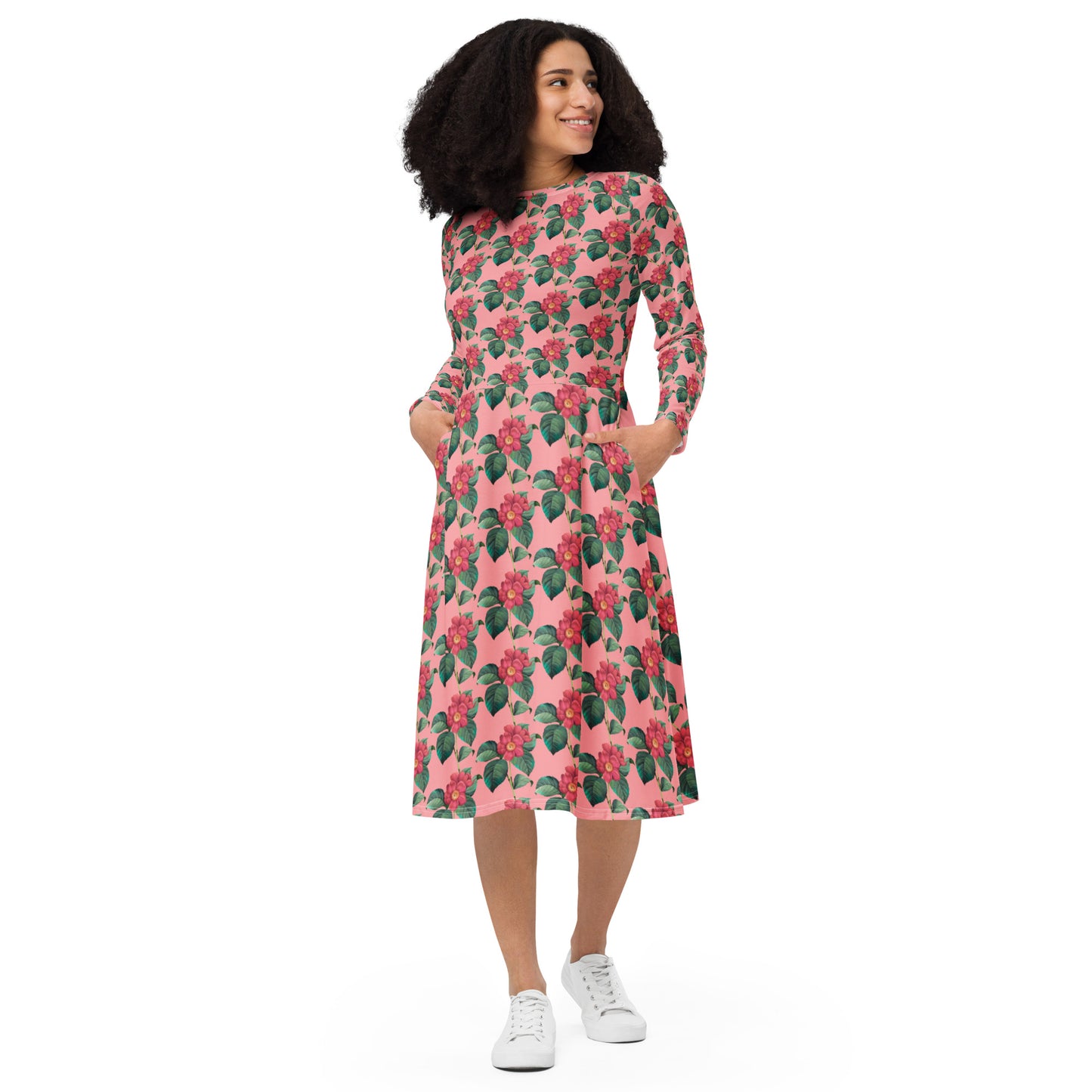 Tea Length Dress Collection: Peachy Keen