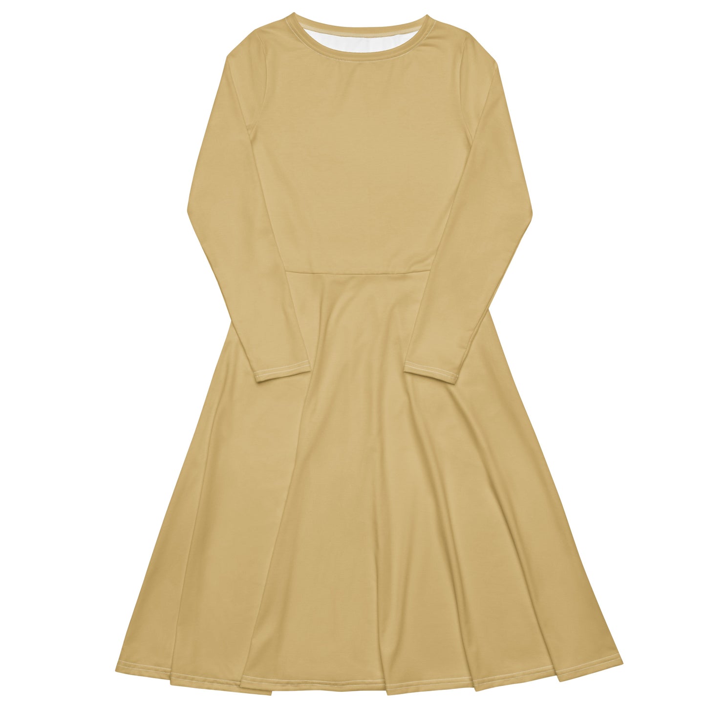 Tea Length Dress Collection: Not So Basic Beige