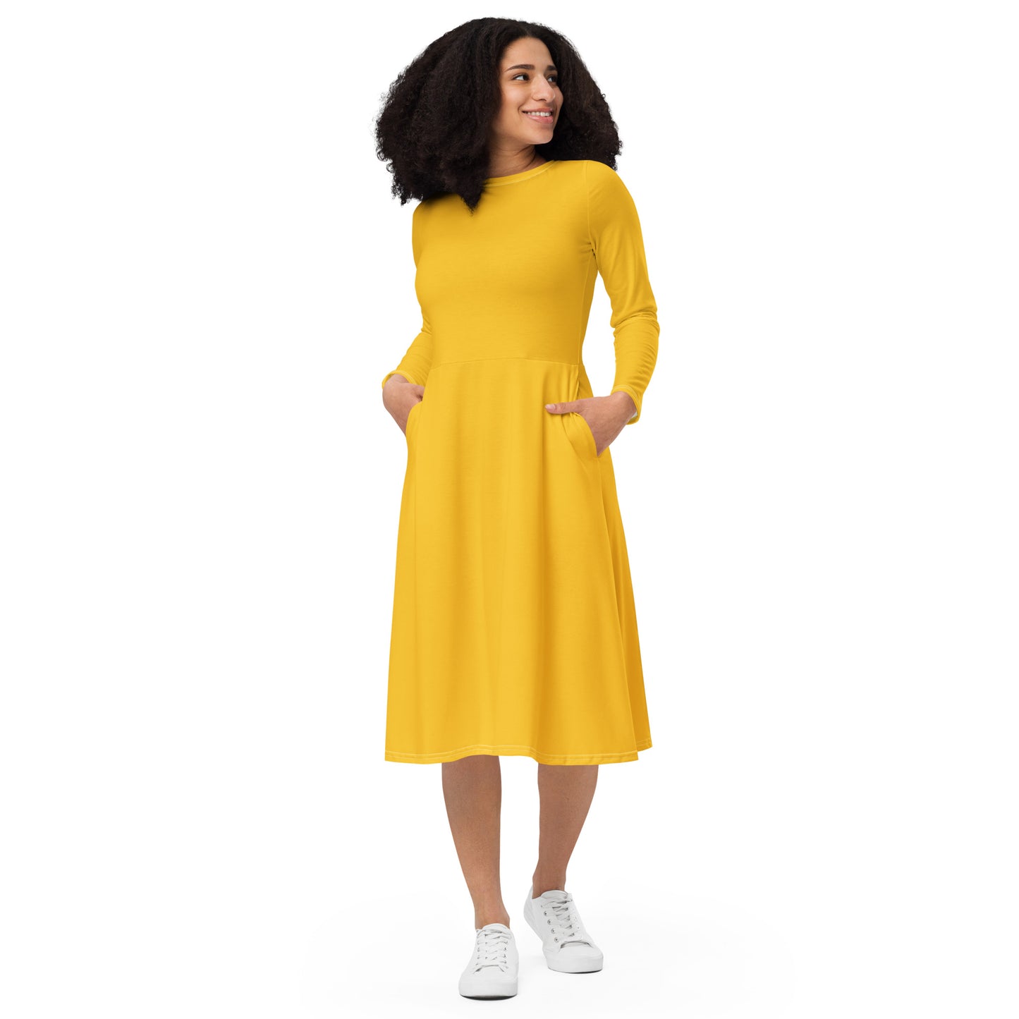 Tea Length Dress Collection: Golden Girl