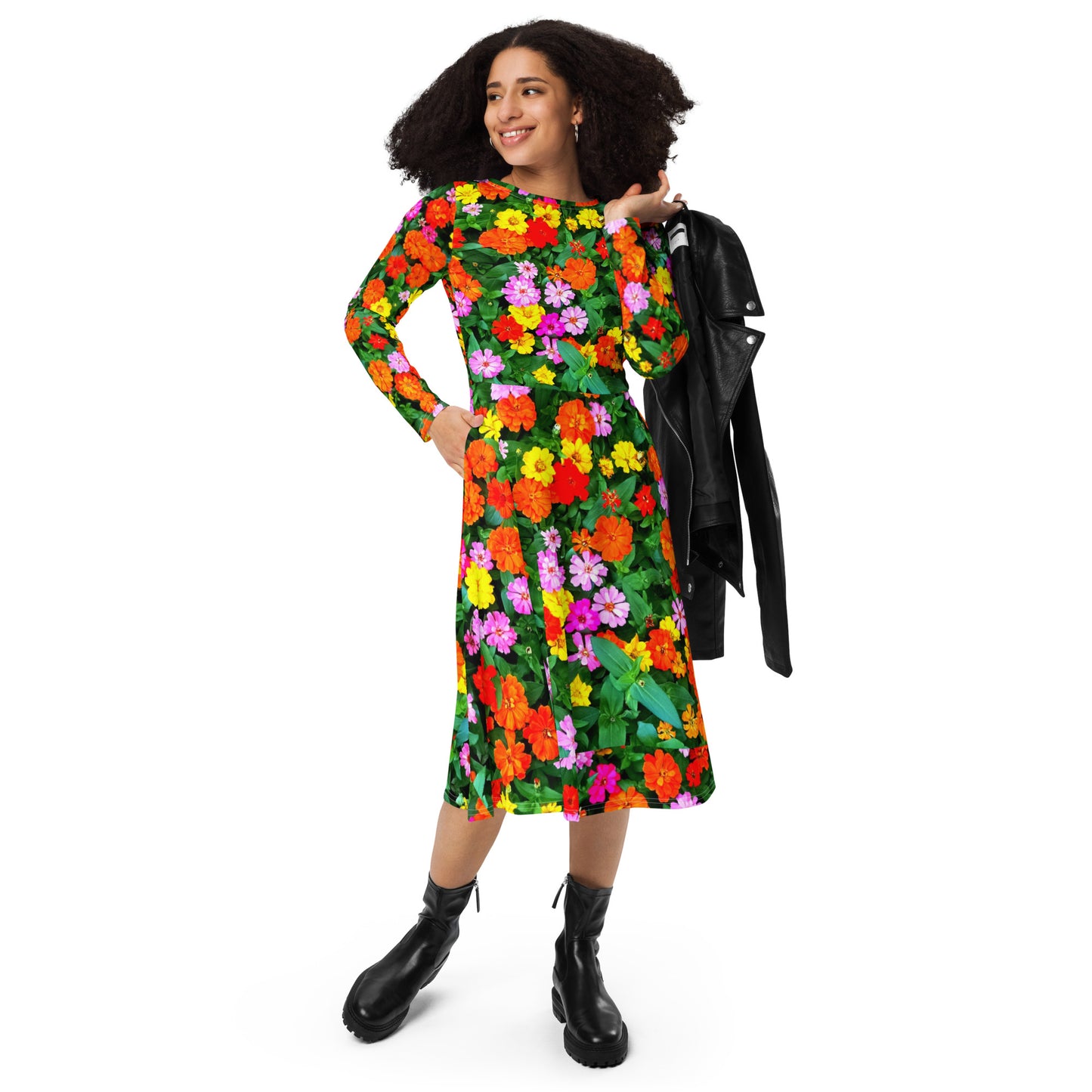 Tea Length Dress Collection: Flower Power