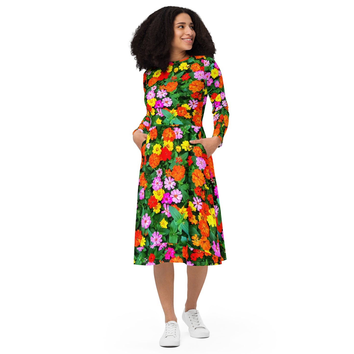 Tea Length Dress Collection: Flower Power