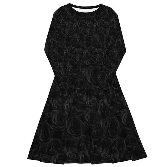 Tea Length Dress Collection: The Black Rose