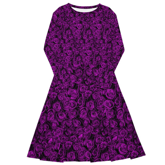 Tea Length Dress Collection: Purple Reign
