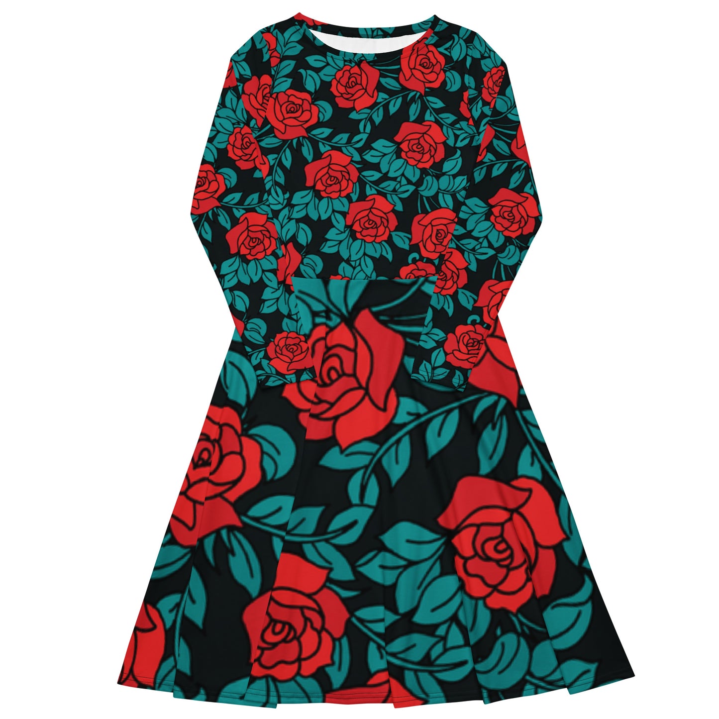 Tea Length Dress Collection: Bed of Roses