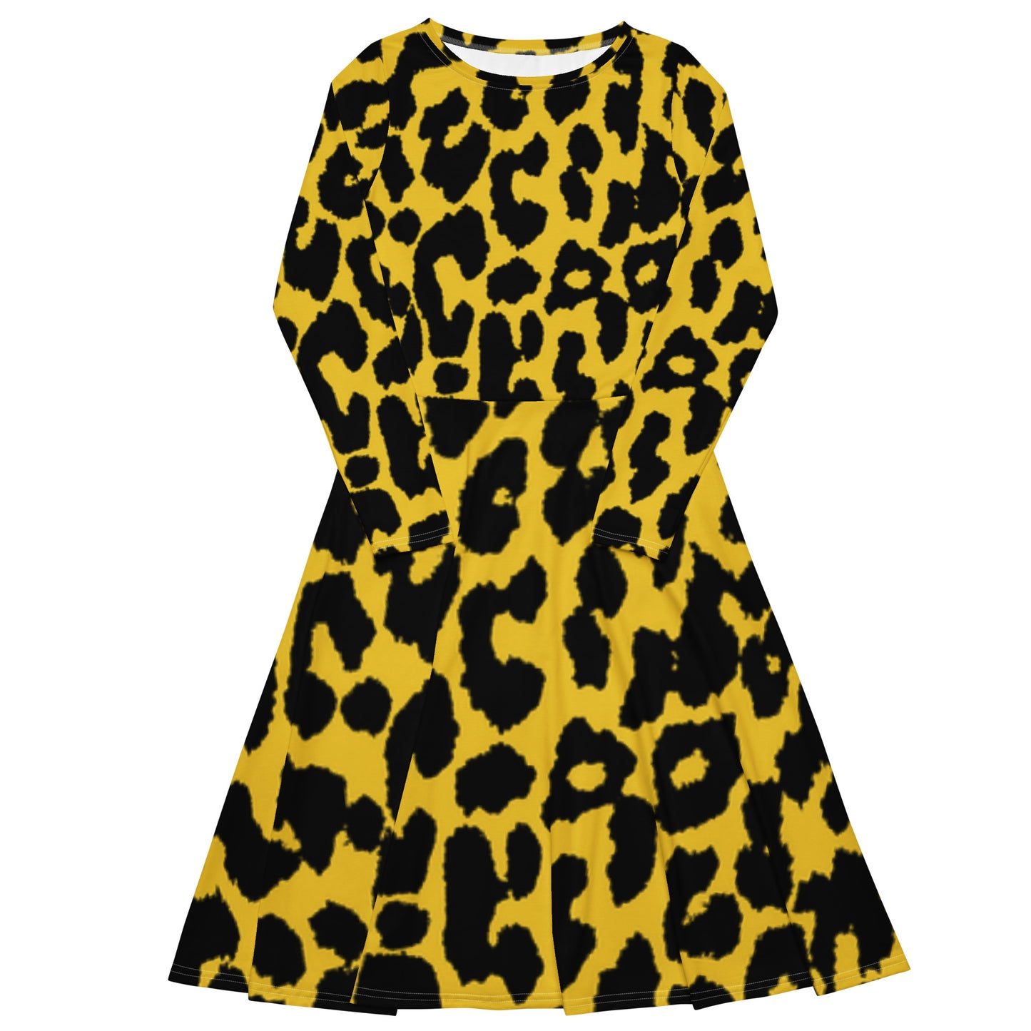 Tea Length Dress Collection: Bumble Cat