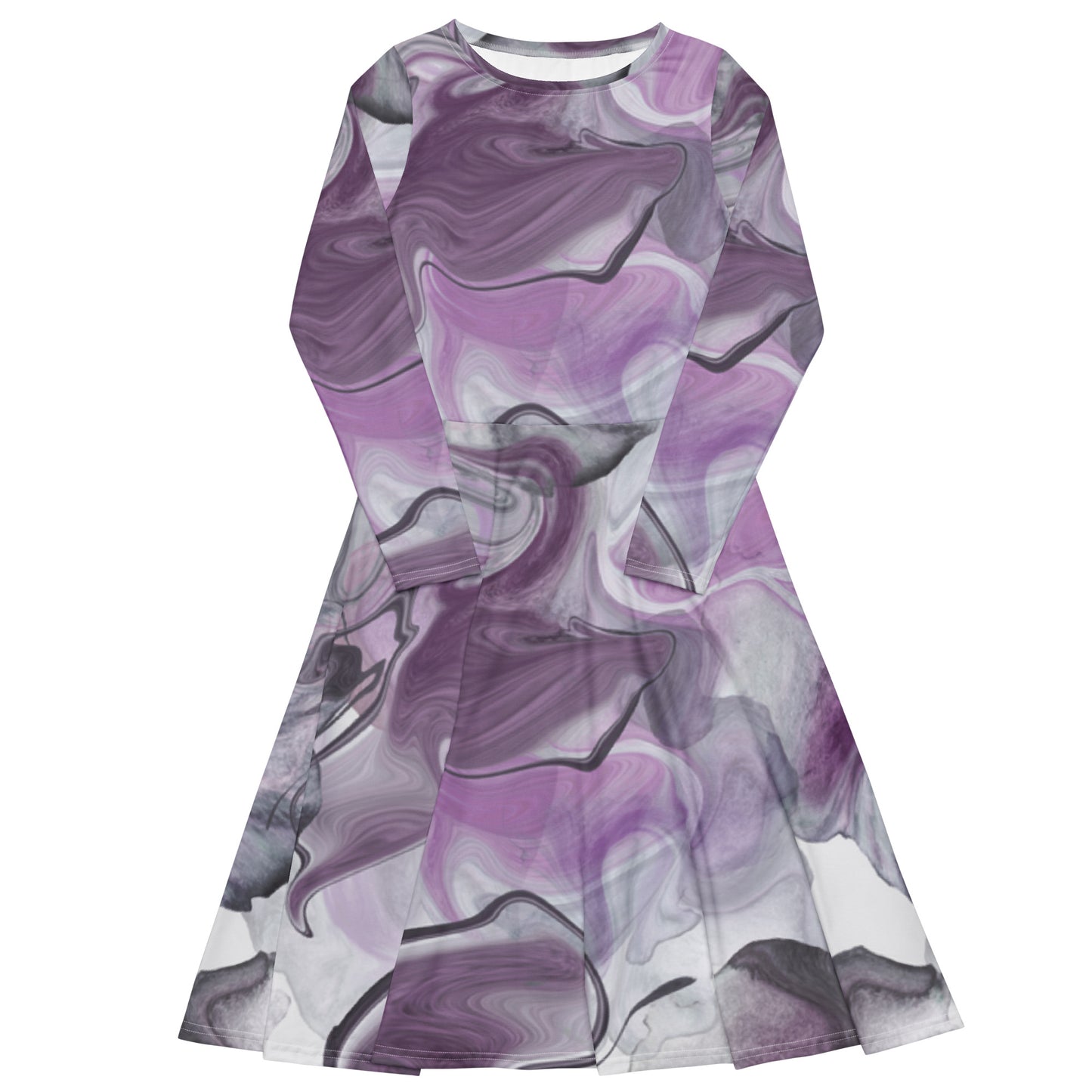 Tea Length Dress Collection: Purple Haze