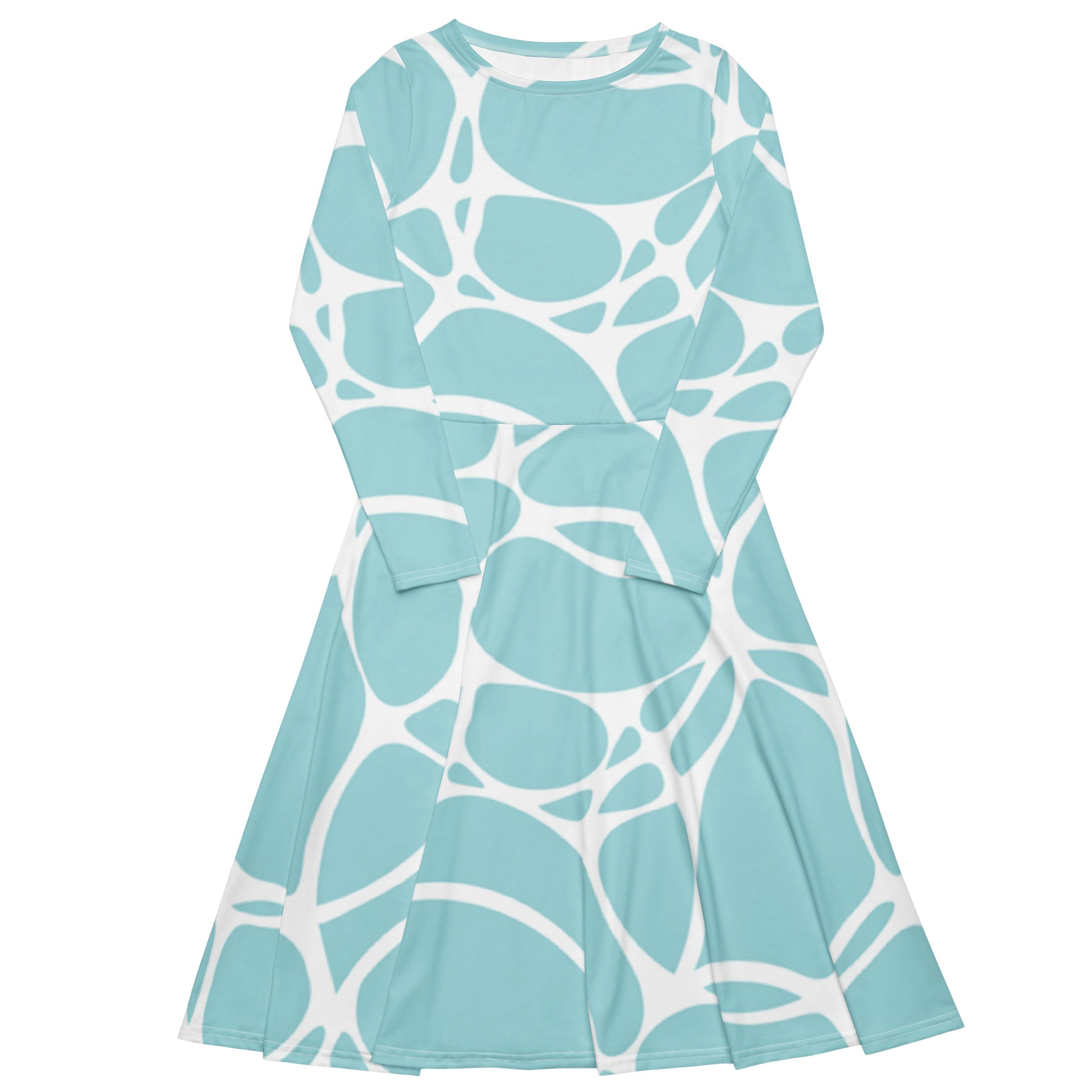 Tea Length Dress Collection: Tiffany Blue Lineage & Leaf Tea Length Dress Collection: Tiffany Blue Lineage & Leaf