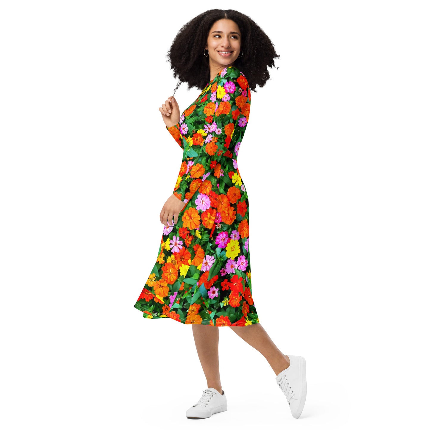 Tea Length Dress Collection: Flower Power