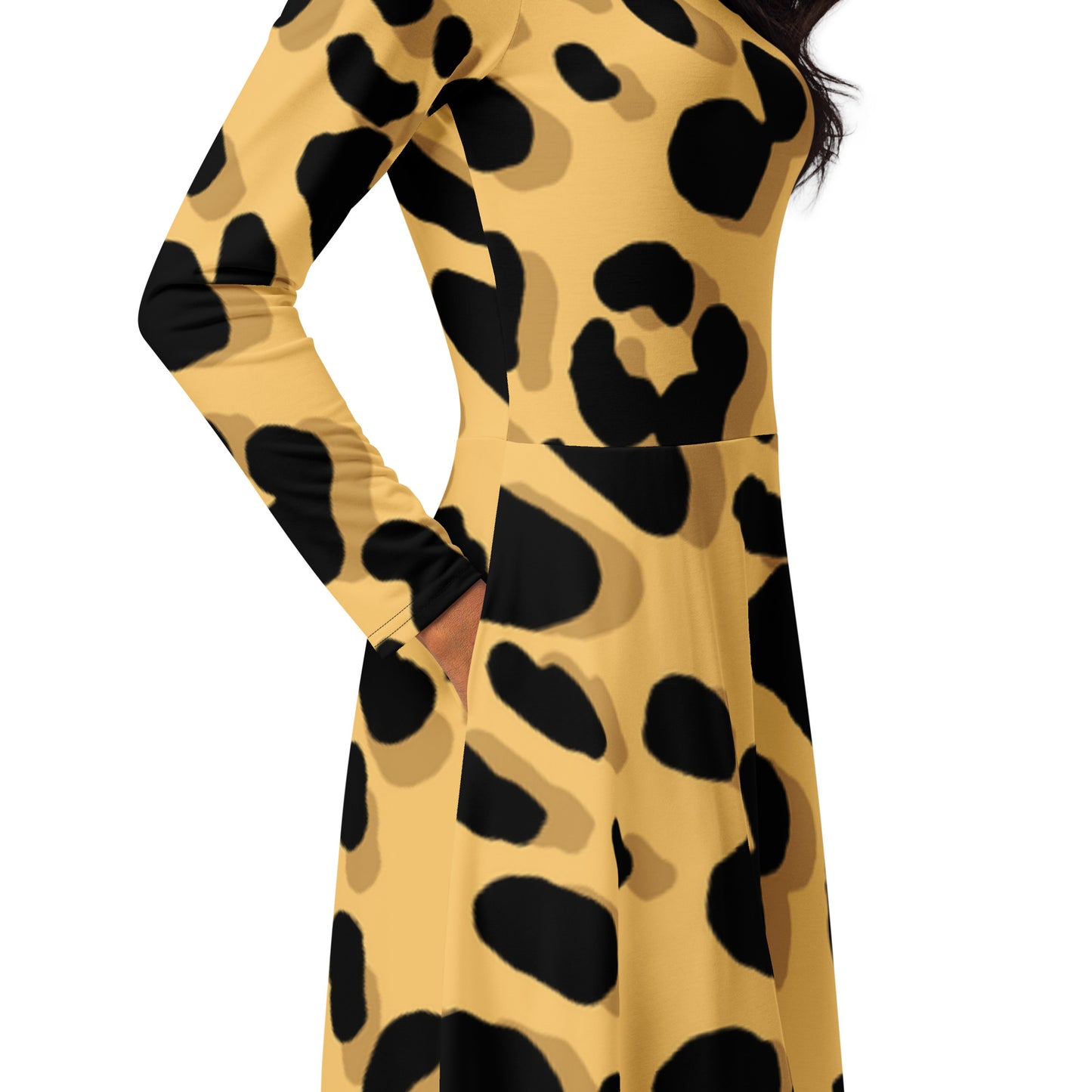 Tea Length Dress Collection: Cheetah Girl