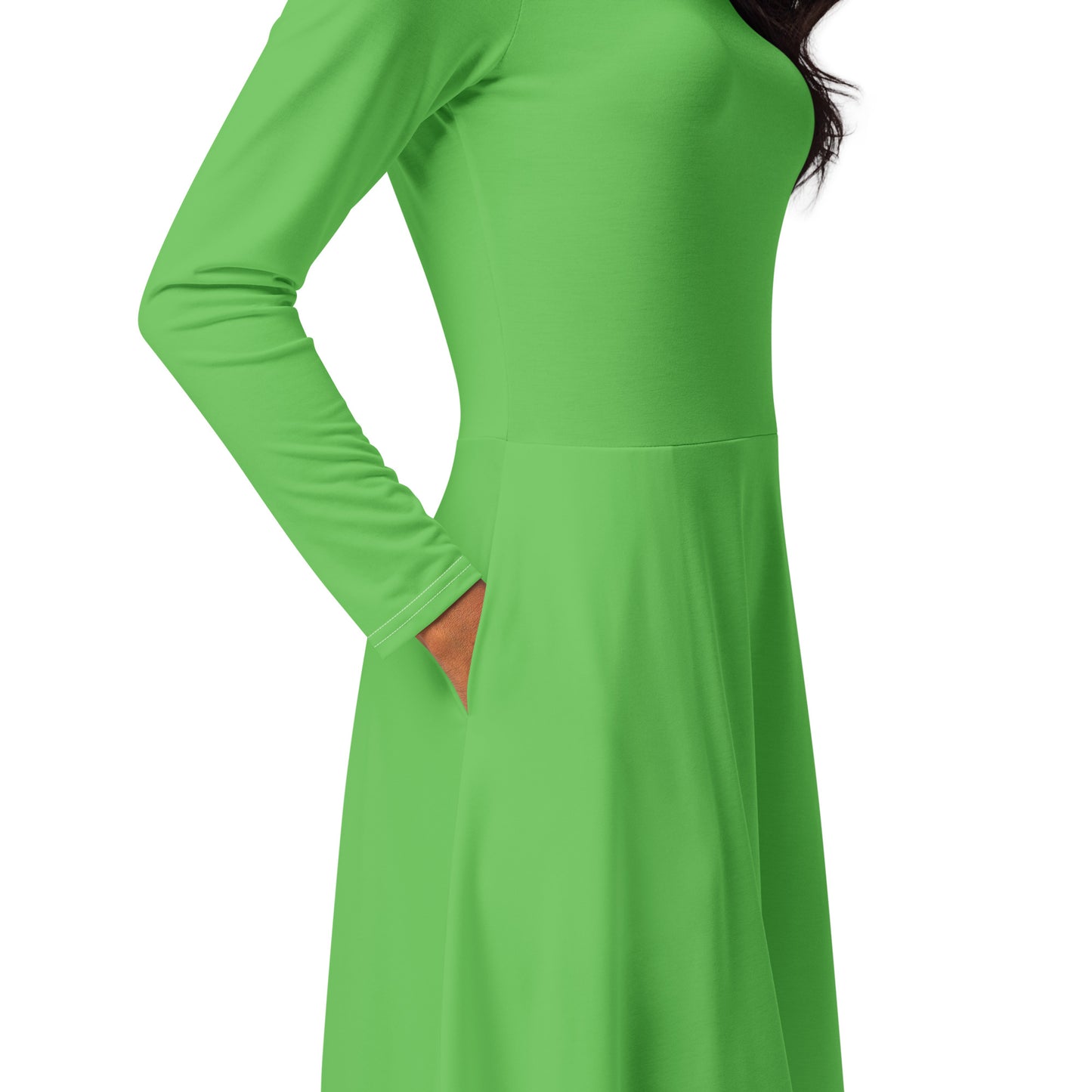 Tea Length Dress Collection: Green Light