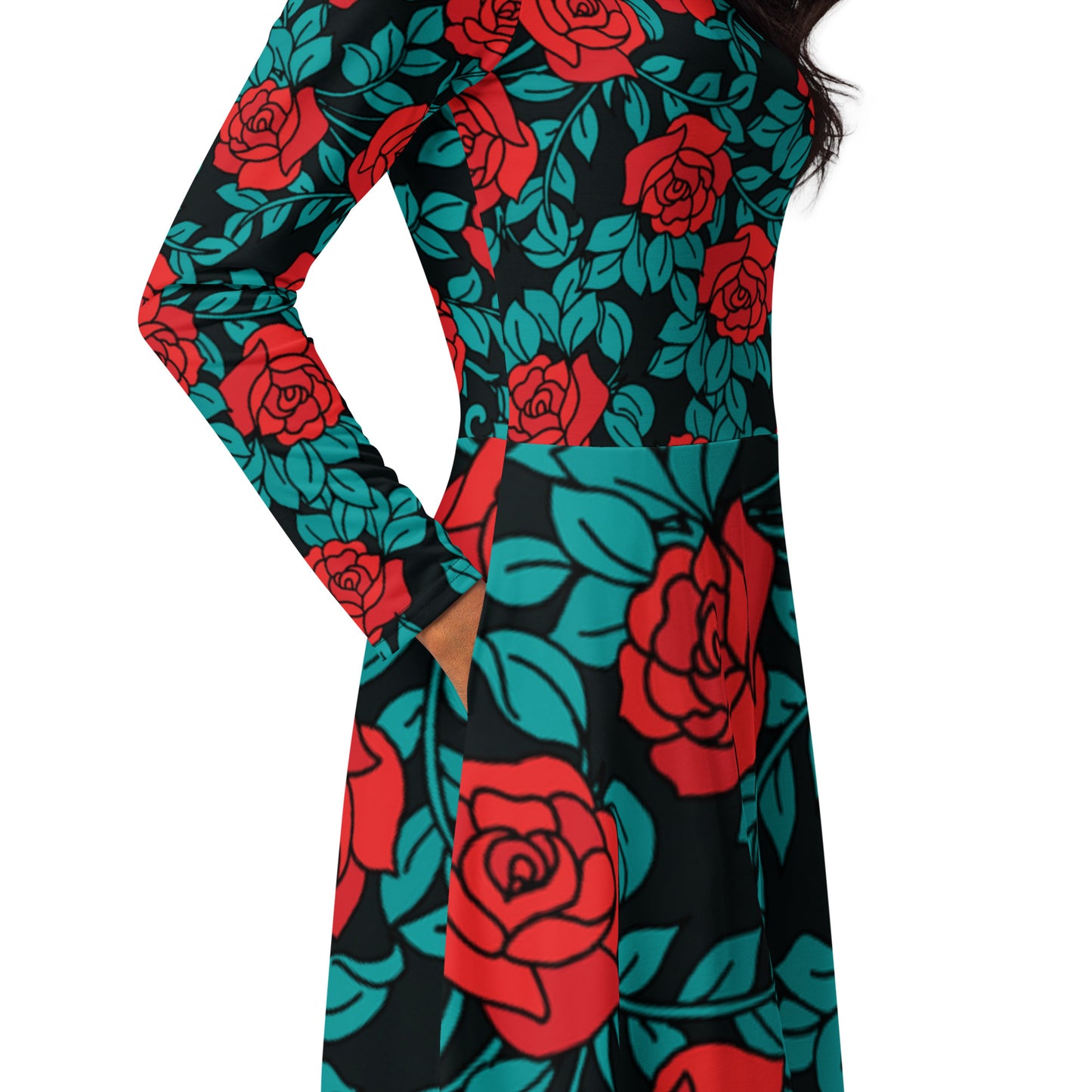 Tea Length Dress Collection: Bed of Roses