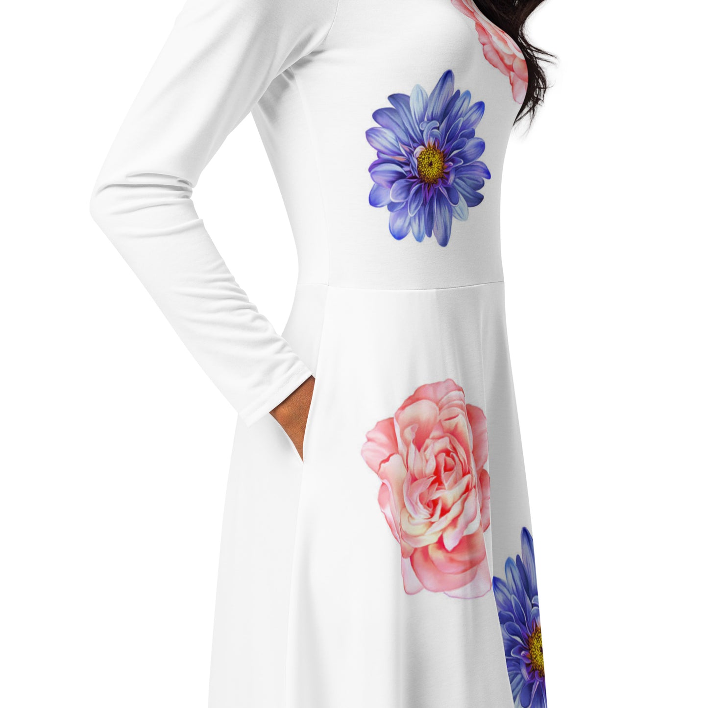 Tea Length Dress: Wall Flower