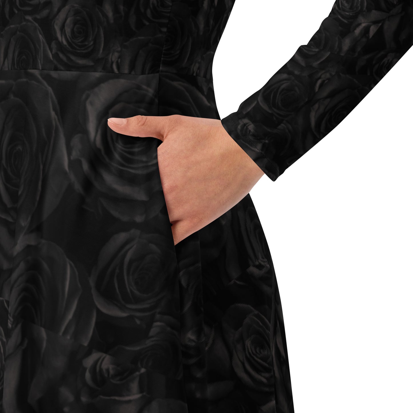 Tea Length Dress Collection: The Black Rose