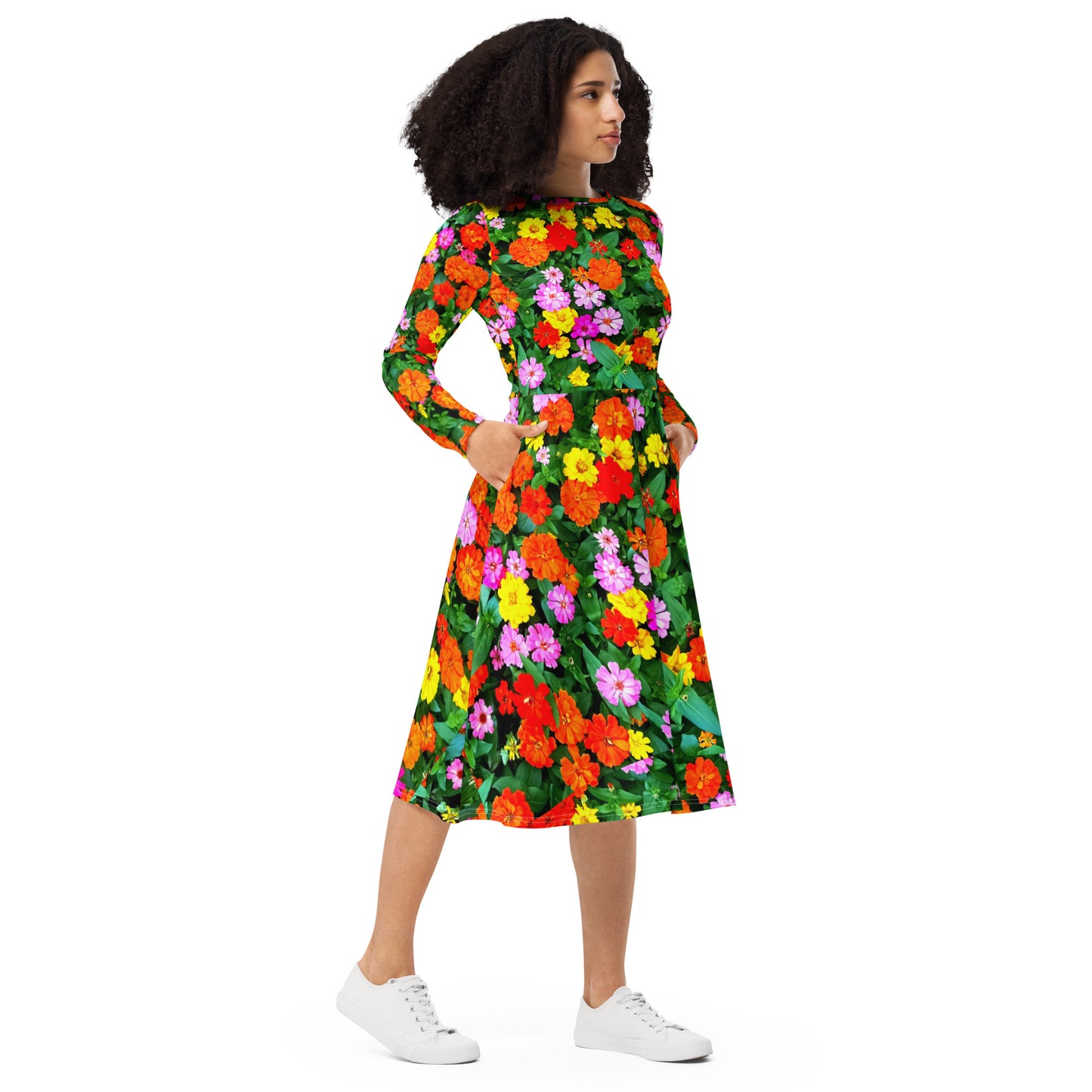 Tea Length Dress Collection: Flower Power