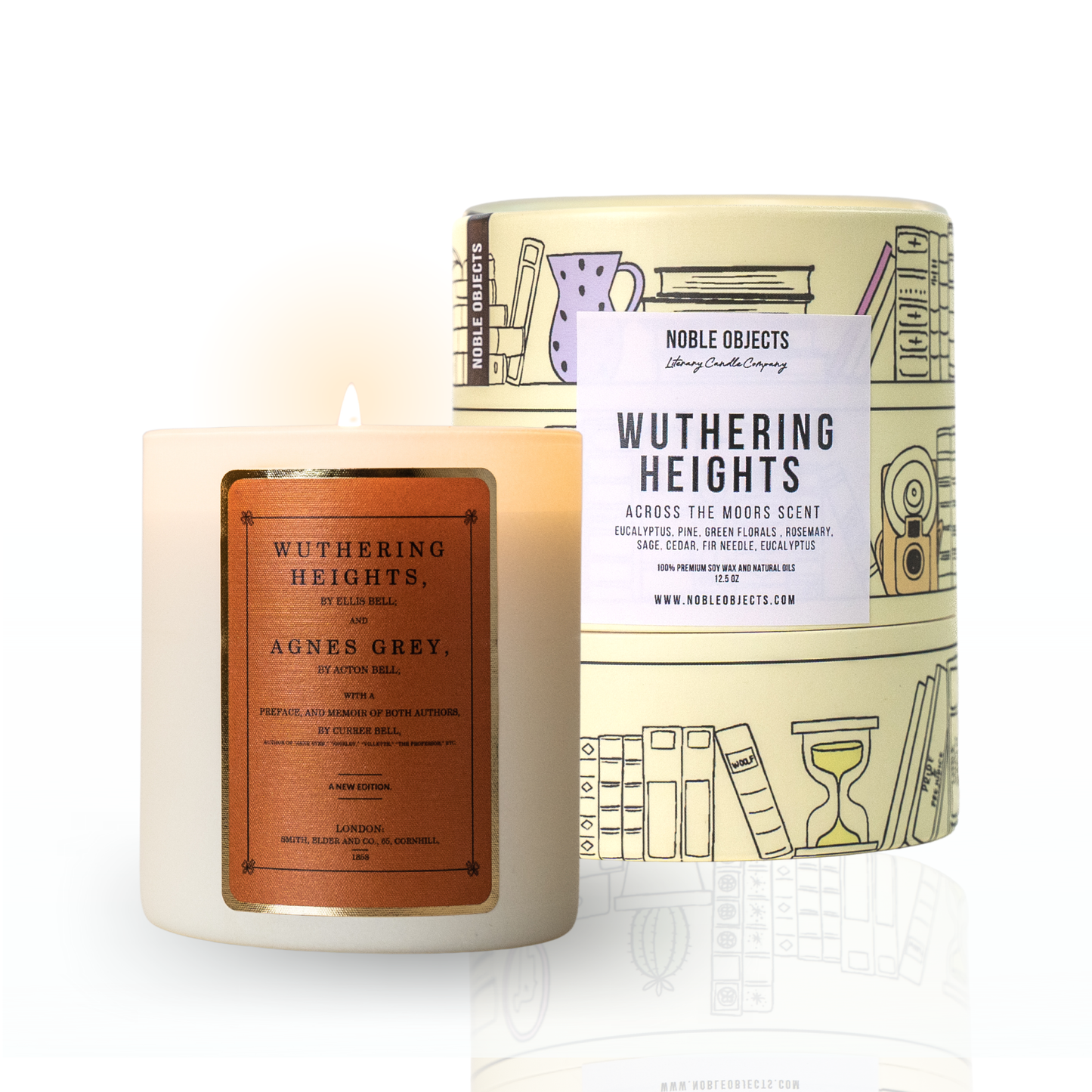 Romance & Whimsy Literary Candles