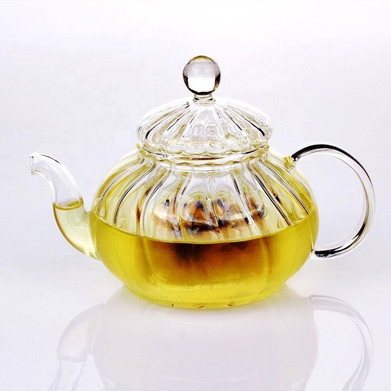 Glass Teapot With Infuser and Lid (20oz.)