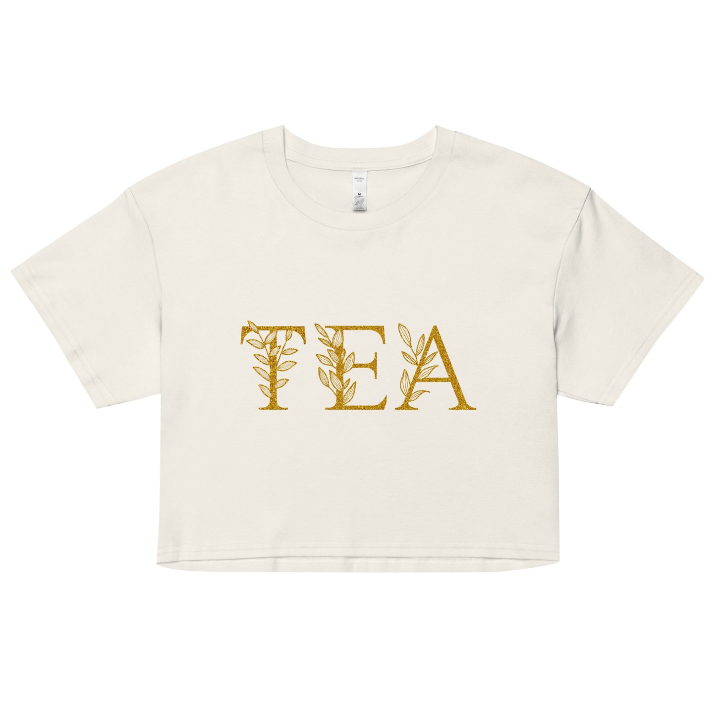 Tea Shirt: "My Tea Shirt" Classic T (Crop Top)