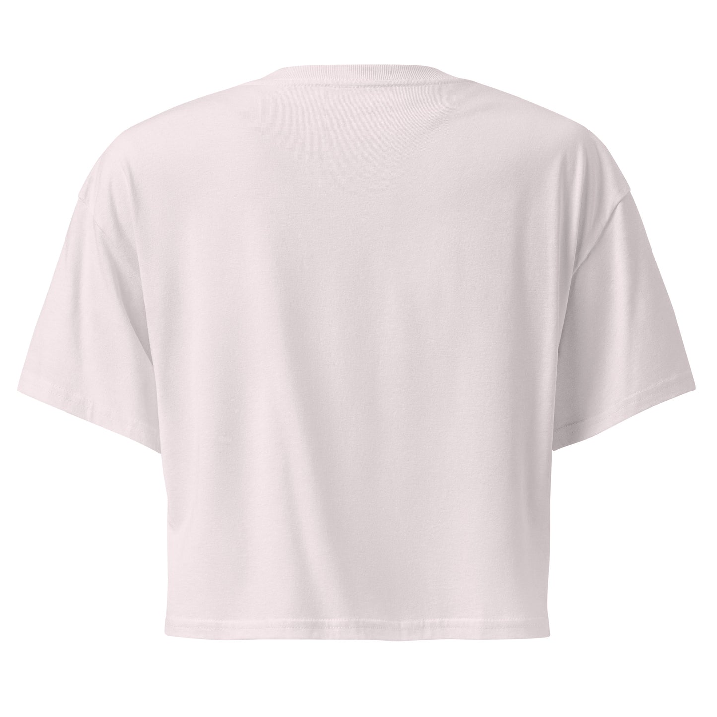 Tea Shirt: "My Tea Shirt" Lounging Lady (Crop Top)