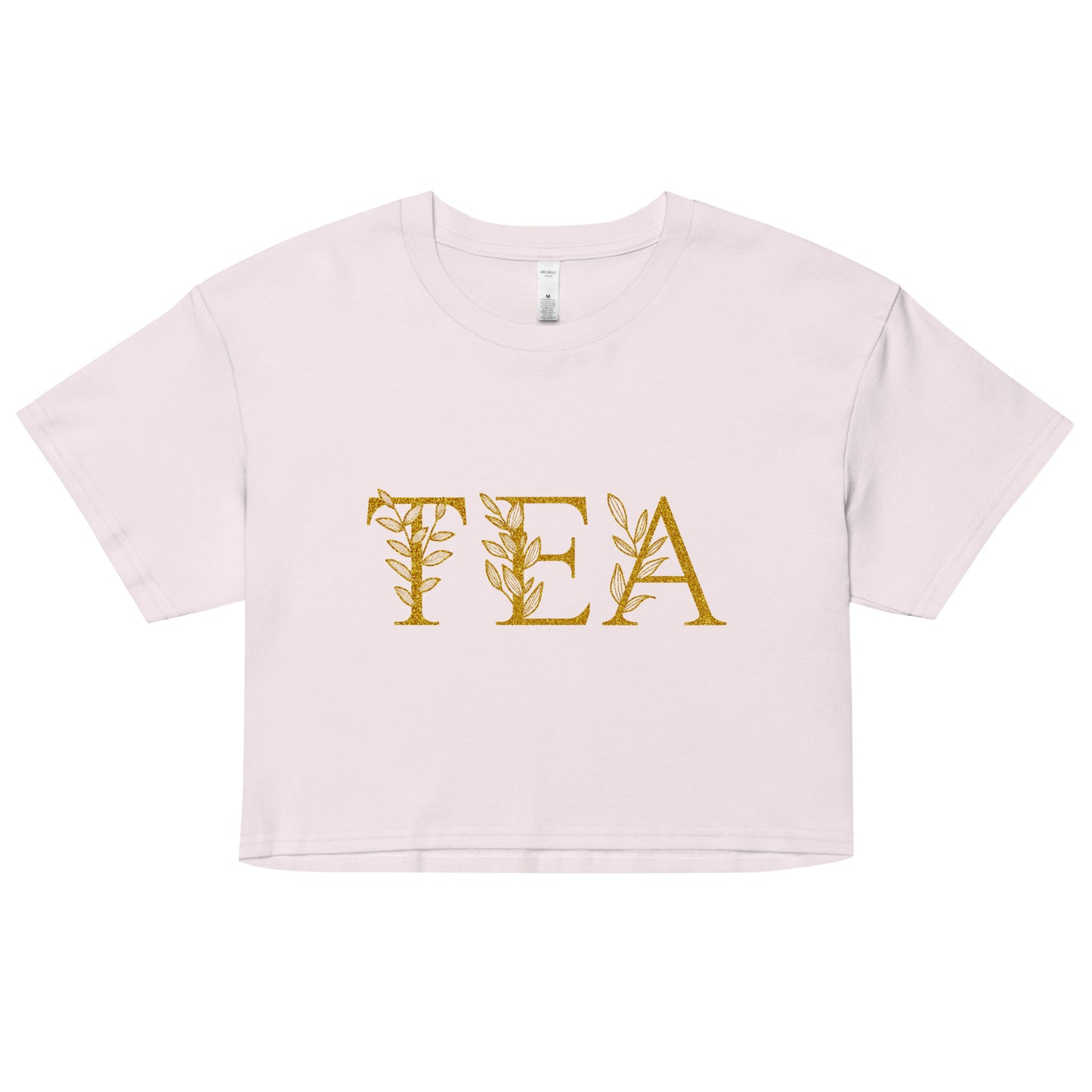 Tea Shirt: "My Tea Shirt" Classic T (Crop Top)