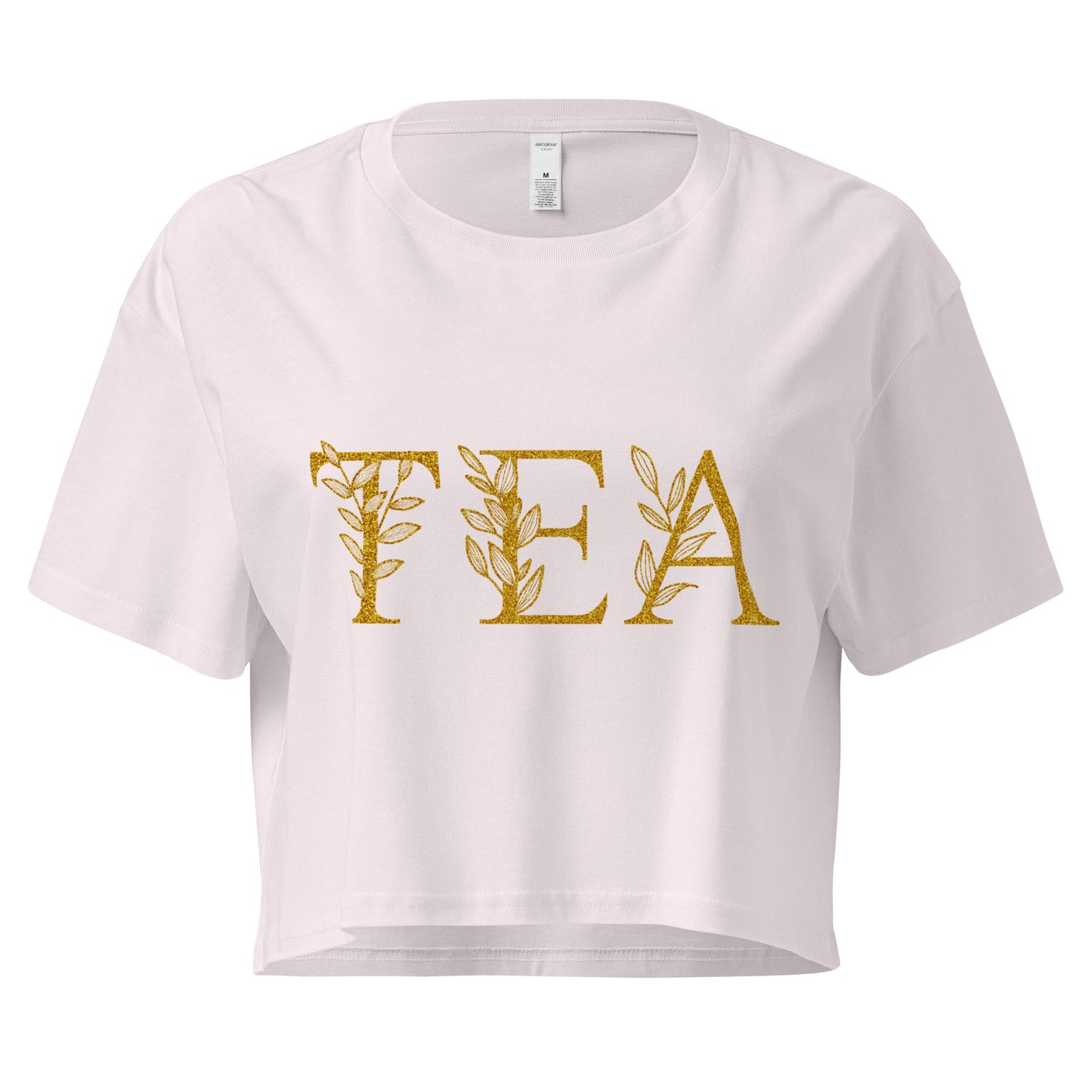 Tea Shirt: "My Tea Shirt" Classic T (Crop Top)