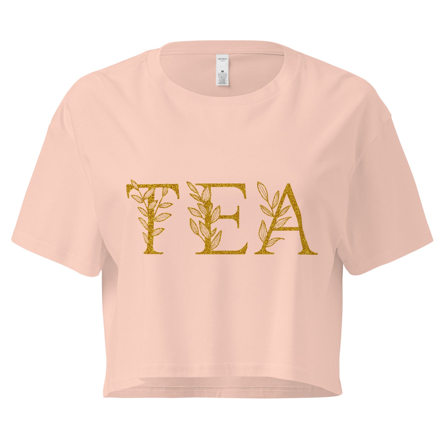 Tea Shirt: "My Tea Shirt" Classic T (Crop Top)