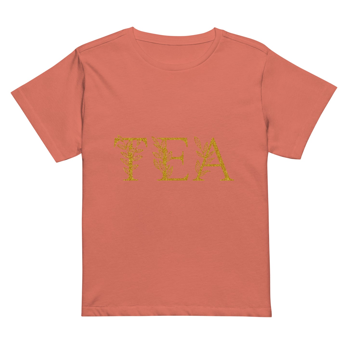 Tea Shirt: Golden Leaf Tea (High Waist)