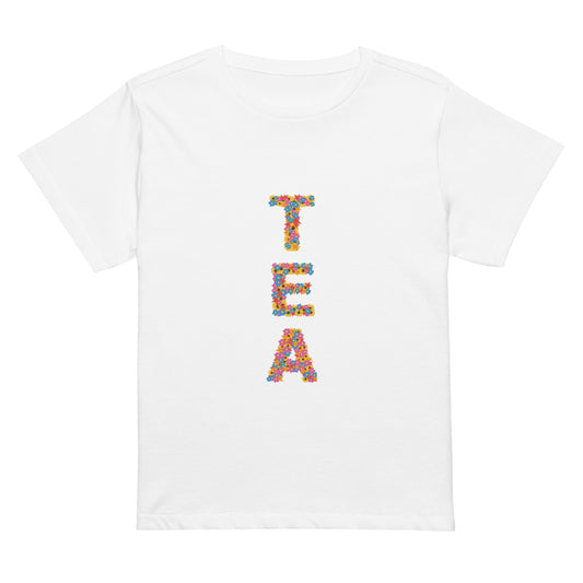 Tea Shirt: Flower Power Tea (High Waist)