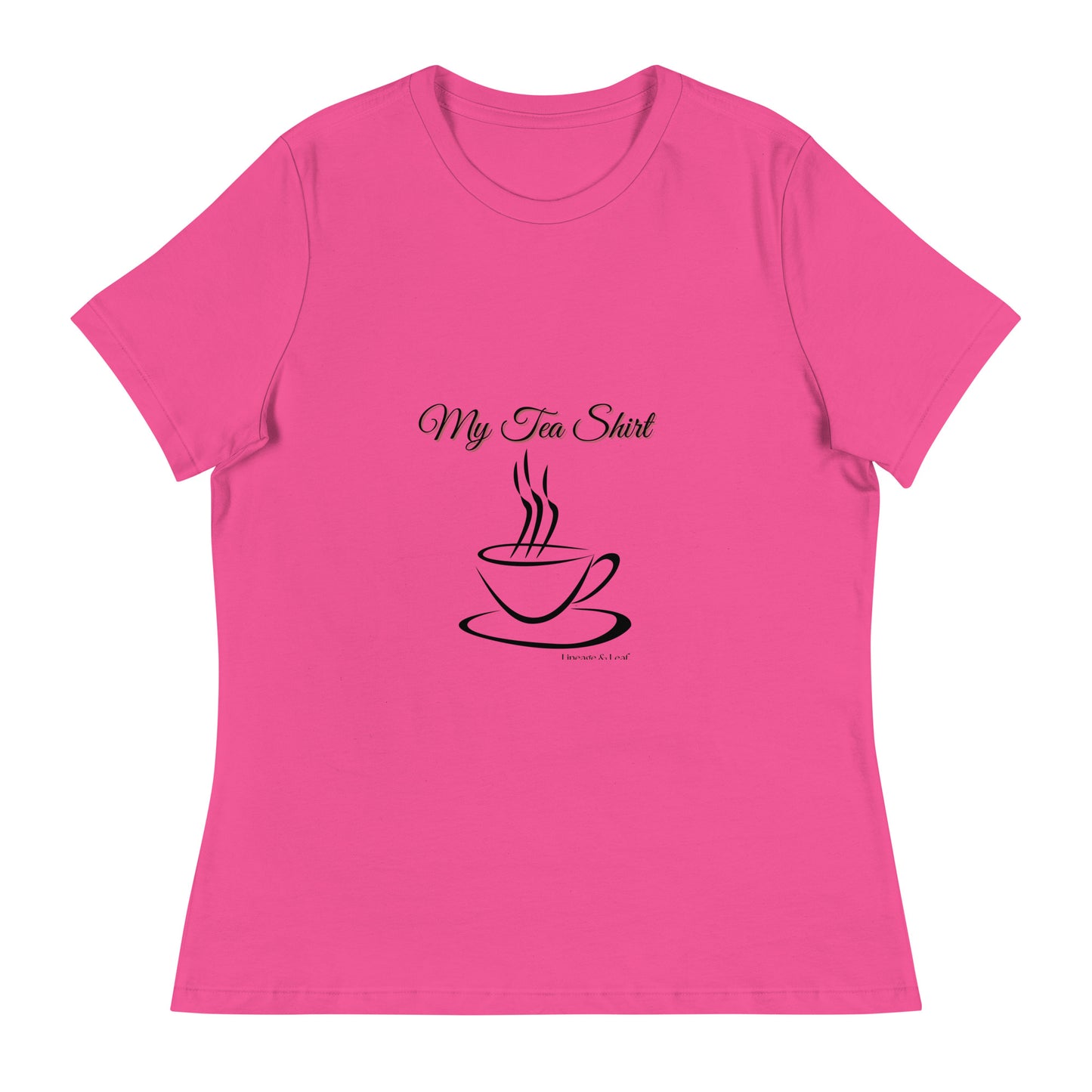 Tea Shirt: "My Tea Shirt" Steamy Cuppa (High Waist)