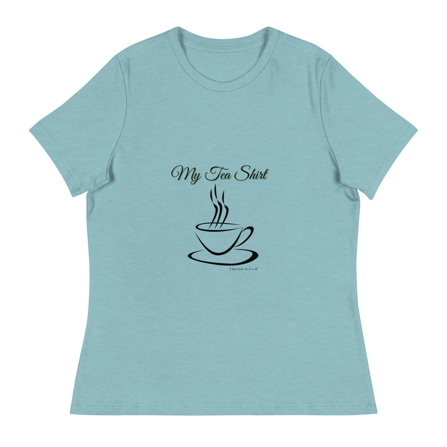 Tea Shirt: "My Tea Shirt" Steamy Cuppa (High Waist)