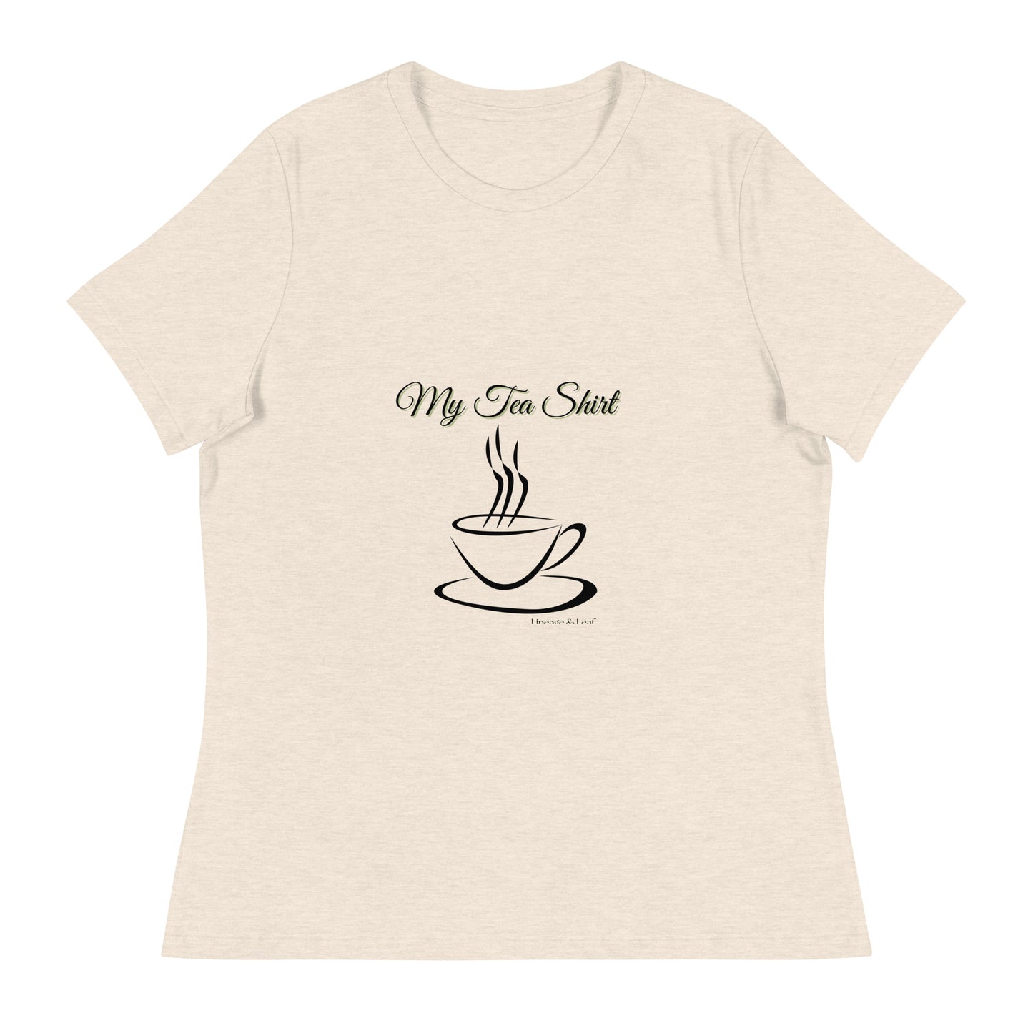 Tea Shirt: "My Tea Shirt" Steamy Cuppa (High Waist)