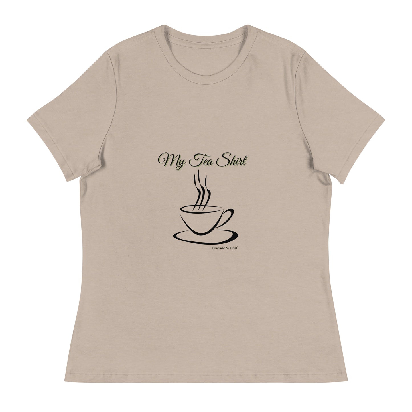 Tea Shirt: "My Tea Shirt" Steamy Cuppa (High Waist)